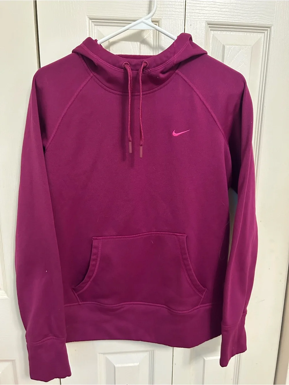 Nike Women's Pullover Hoodie - Deep Magenta